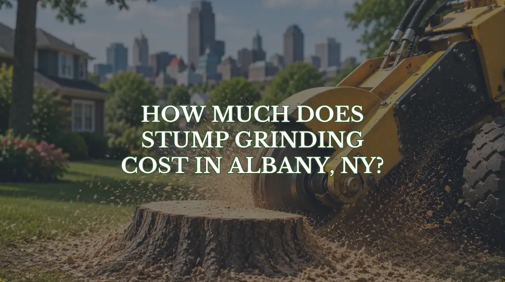 How Much Does Stump Grinding Cost in Albany