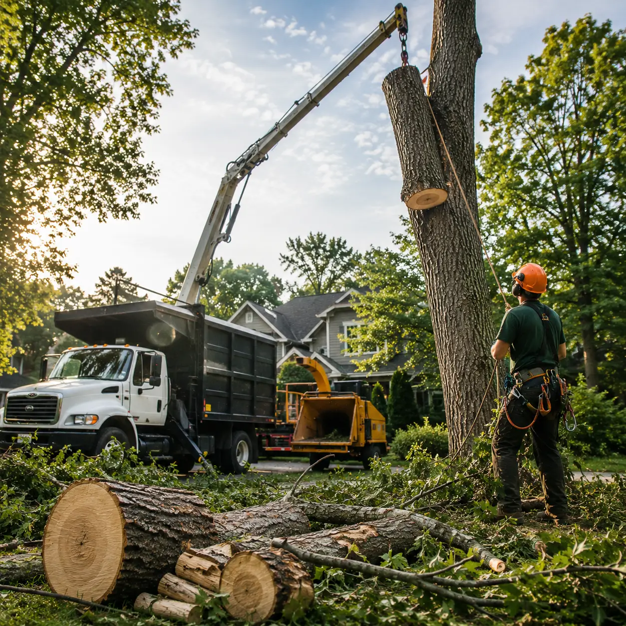 ISA Certified Arborist performing ANSI A300 compliant tree work in Albany NY