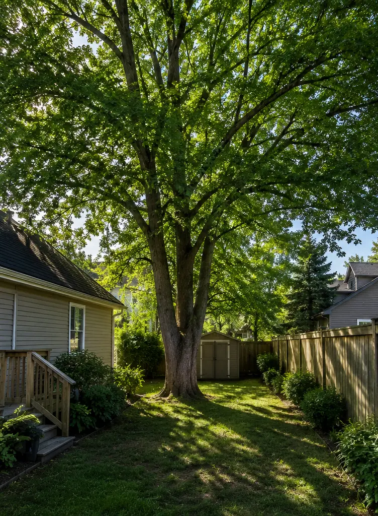 Tree removal before Colonie NY Albany County property